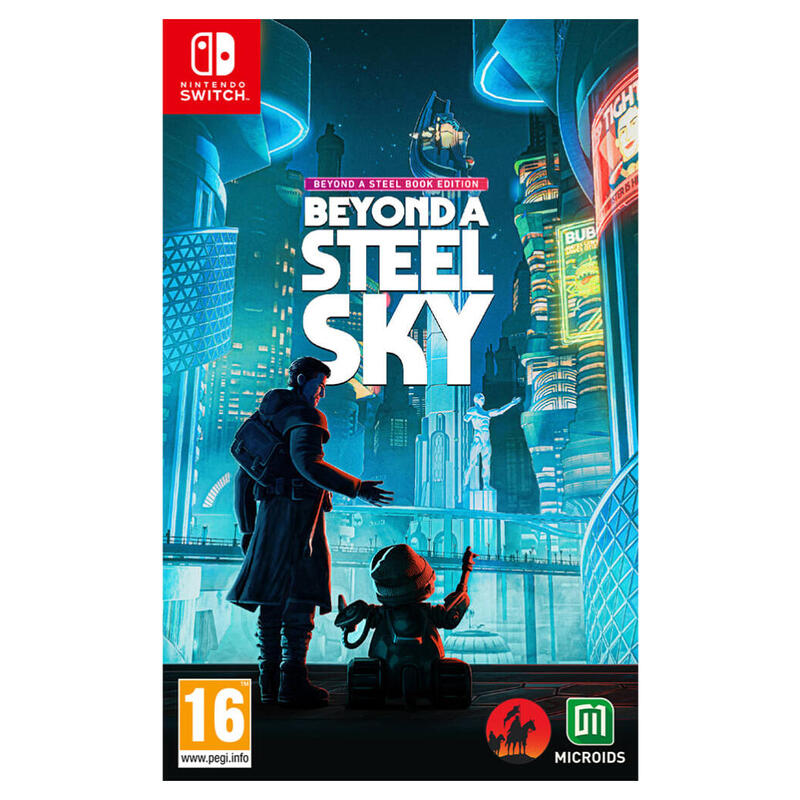 Juego beyond a steel sky – steel book edition switch
