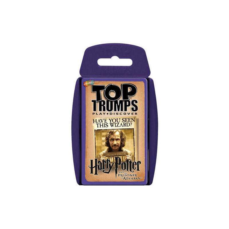 Juego cartas harry potter y el prisionero de azkaban top trumps
