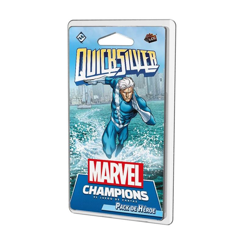 Juego de cartas marvel champions: quicksilver 60 cartas pegi 14