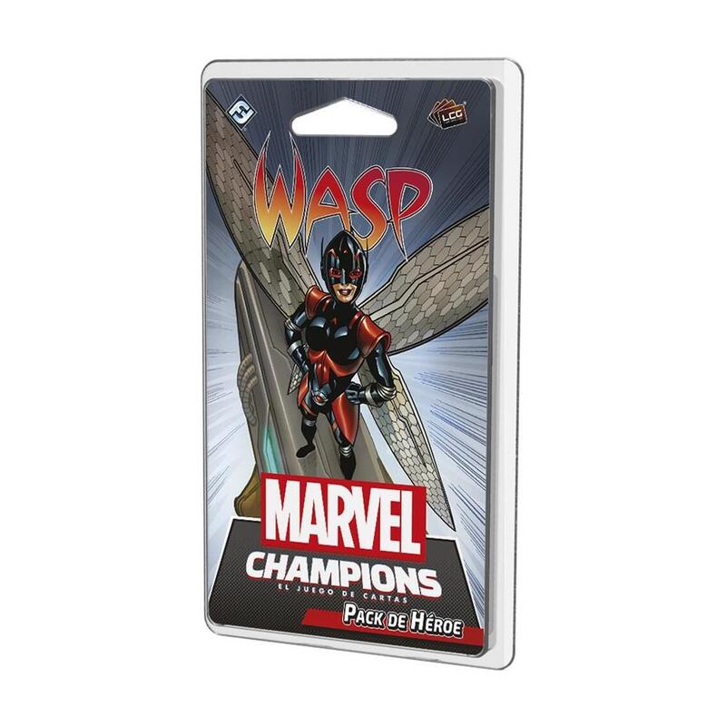 Juego de cartas marvel champions: wasp 60 cartas pegi 14