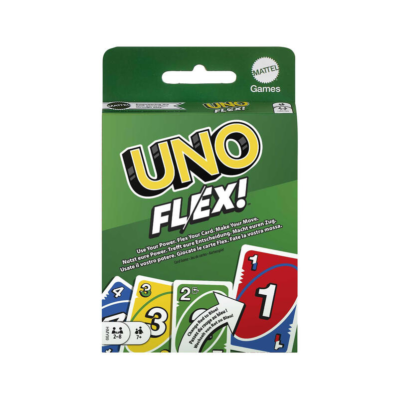Juego de cartas mattel games uno flex, hmy99