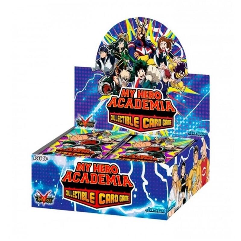 Juego de cartas my hero academia booster box display ola 1 (24 unidades) ingls