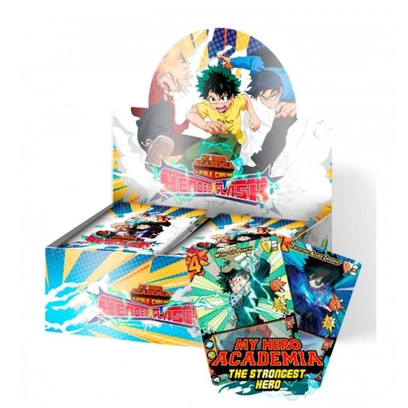 Juego de cartas my hero academia booster box display series 3 24 unidades ingls