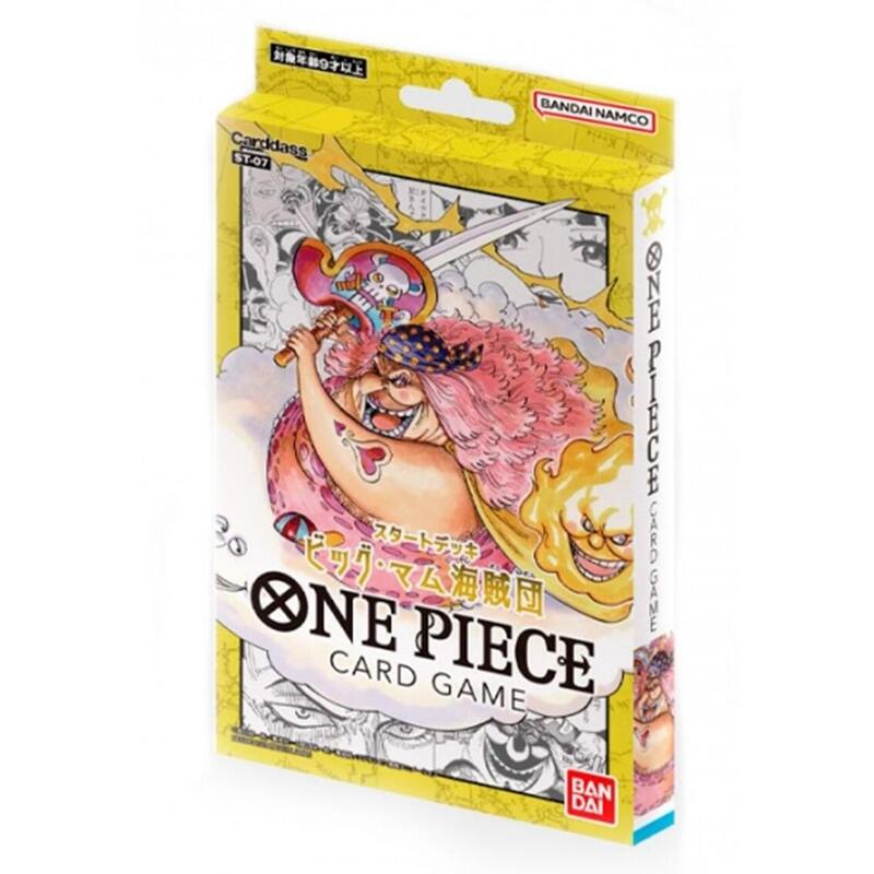 Juego de cartas one piece big mom pirates starter deck st07