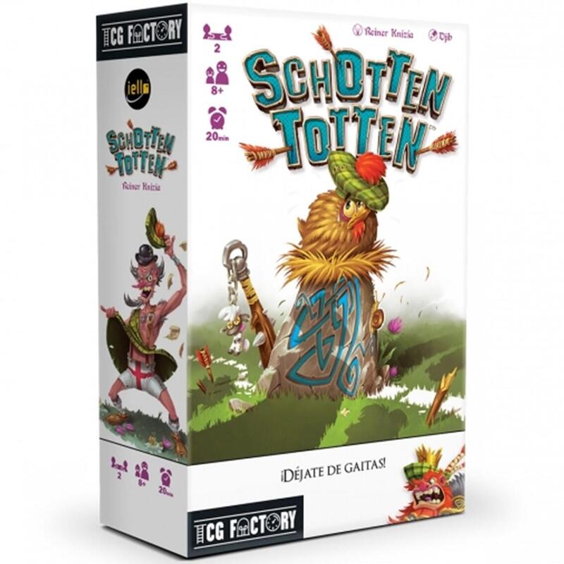 Juego de cartas schotten totten en espaol