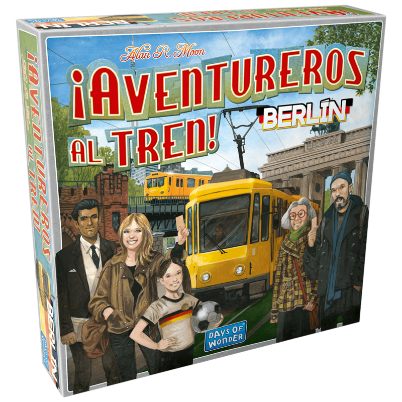 Juego de mesa ¡aventureros al tren! berlÍn pegi 8