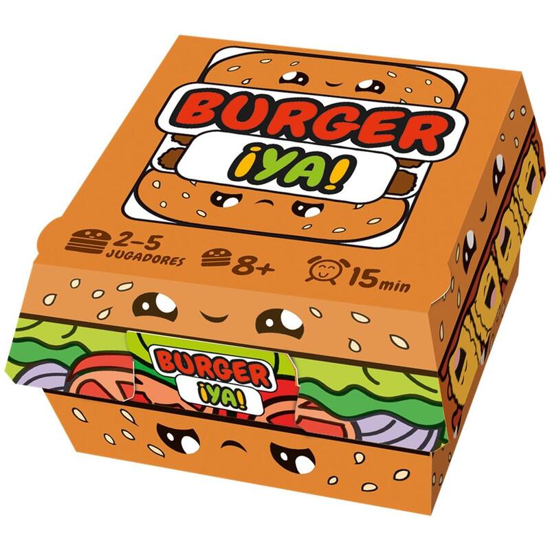 Juego de mesa burger ya! pegi 8