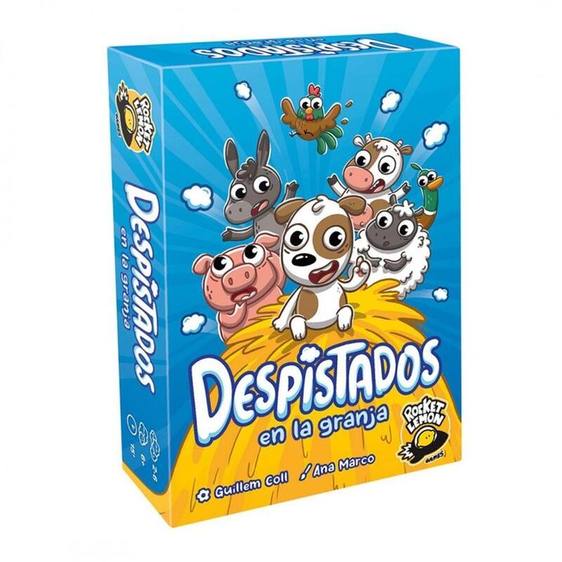 Juego de mesa despistados en la granja edad recomendada 8 aÑos