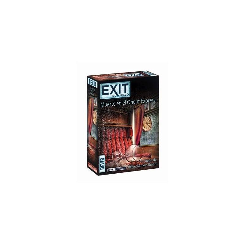 Juego de mesa devir exit 8 muerte en el orient express