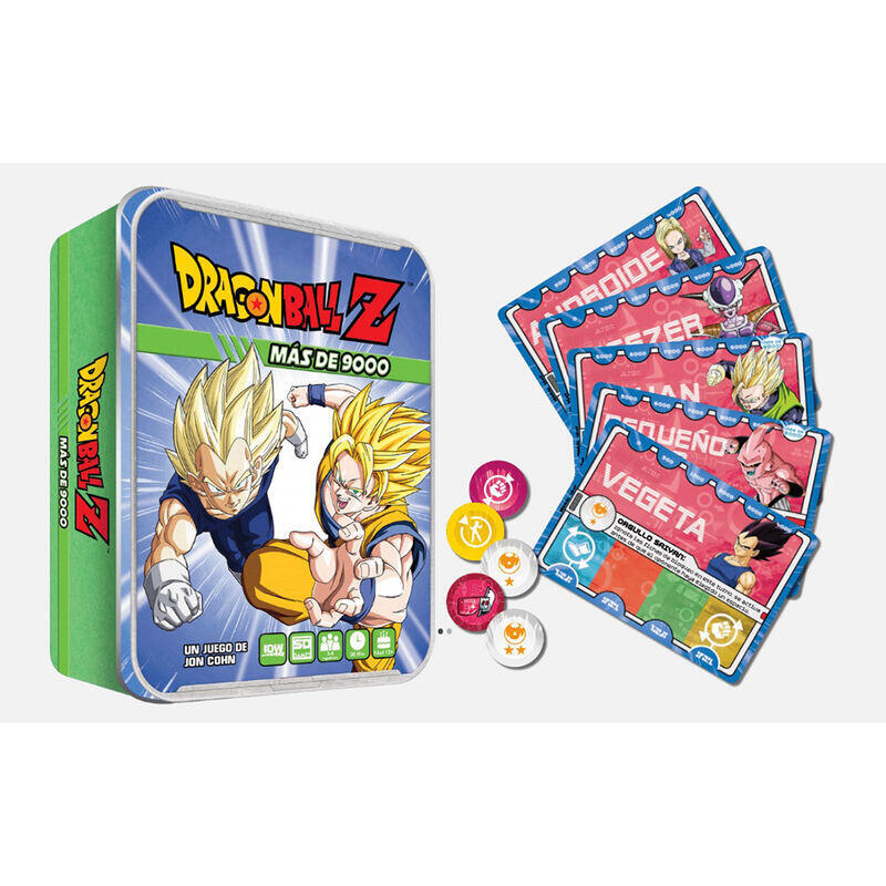 Juego de mesa dragon ball z mas de 9000