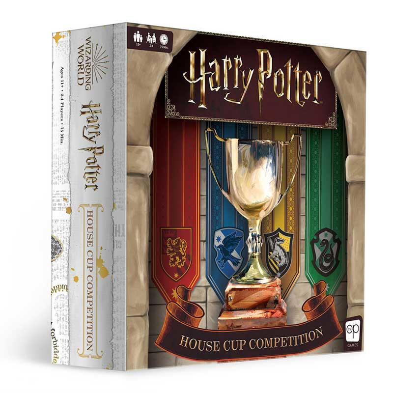 Juego de mesa harry potter house cup competition edad recomendada 11 aÑos (ingles)