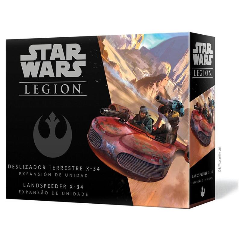 Juego de mesa star wars legion : deslizador terrestre x – 34 pegi 14