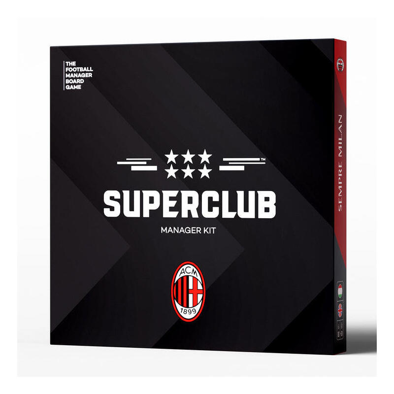 Juego de mesa superclub ac milan manager kit ingles
