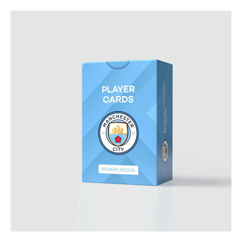 Juego de mesa superclub manchester city player cards 2023 24 ingles
