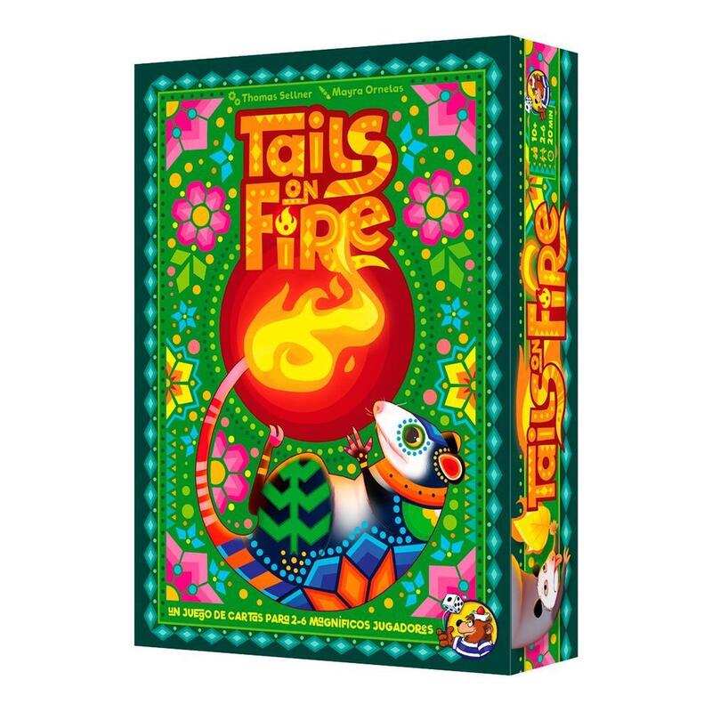Juego de mesa tails on fire edad recomendada 8 aÑos