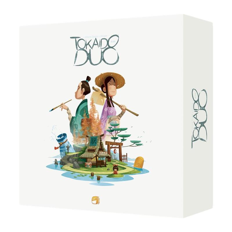Juego de mesa tokaido duo edad recomendada 8 aÑos