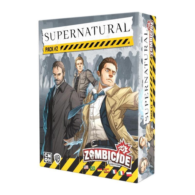 Juego de mesa zombicide 2e: supernatural character pack 2 edad recomendada 14 aÑos