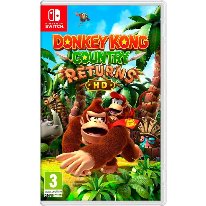 Juego donkey kong country returns hd- swi switch