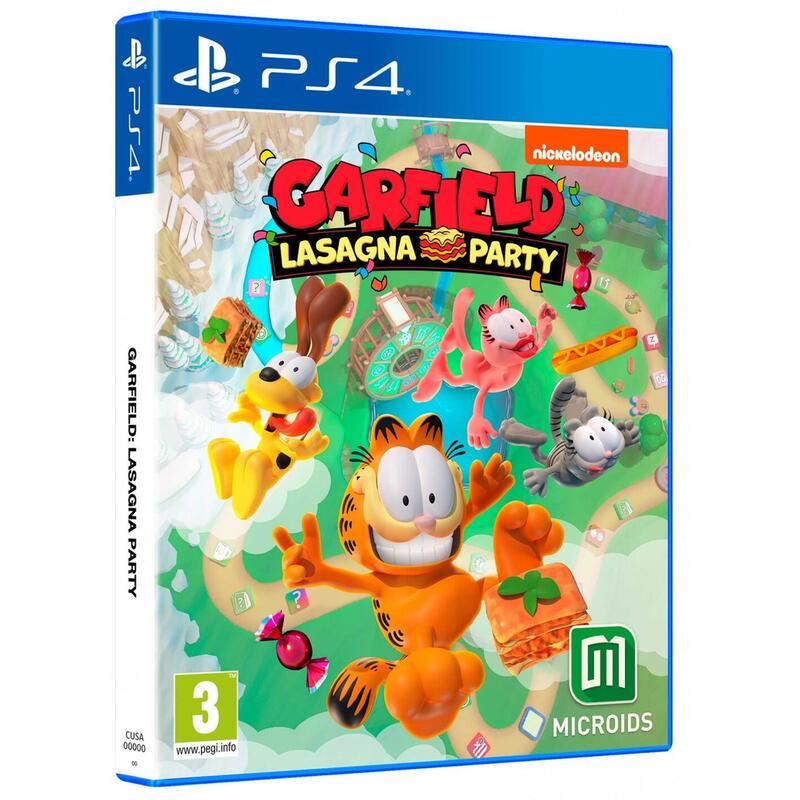 Juego garfield lasagna party playstation 4
