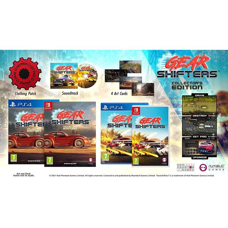 Juego gearshifters collectors edition playstation 4