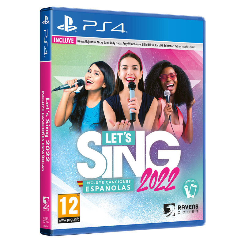 Juego lets sing 2022 playstation 4