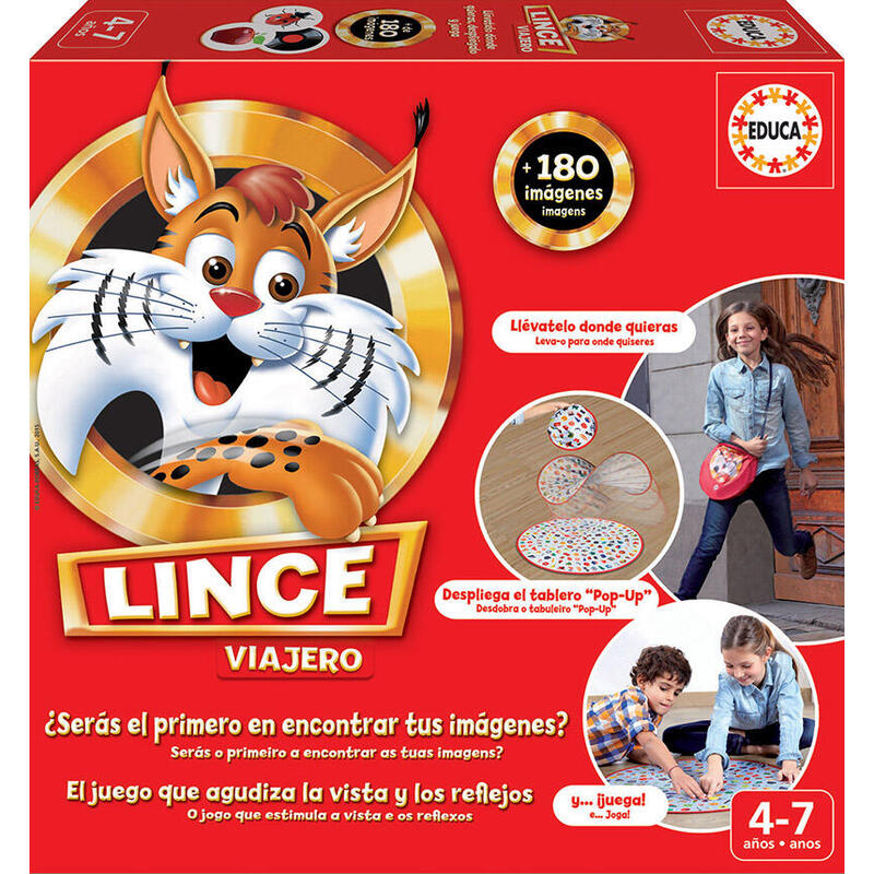 Juego lince viajero