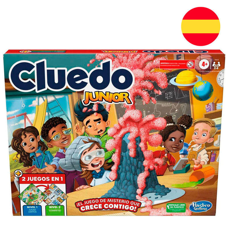 Juego mesa cluedo junior