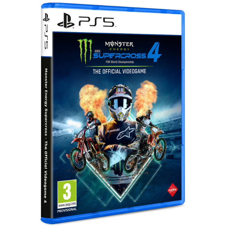 Juego monster energy supercross the official videogame 4 playstation 5