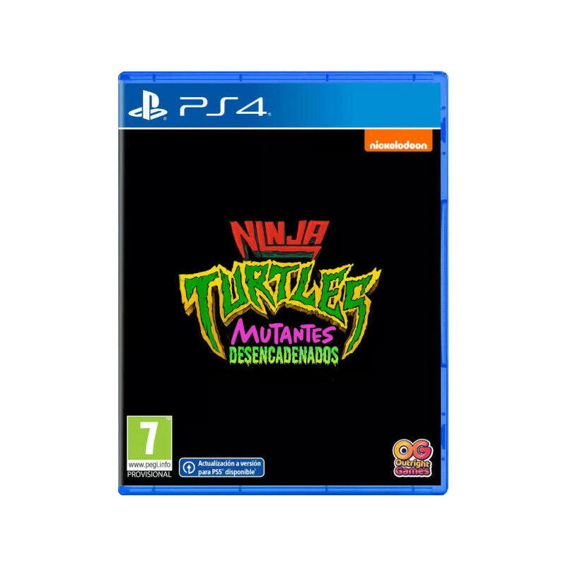 Juego ninja turtles: mutantes desencadenados. playstation 4