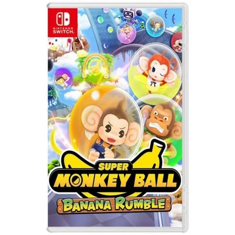 Juego nintendo switch super monkey ball: banana rumble
