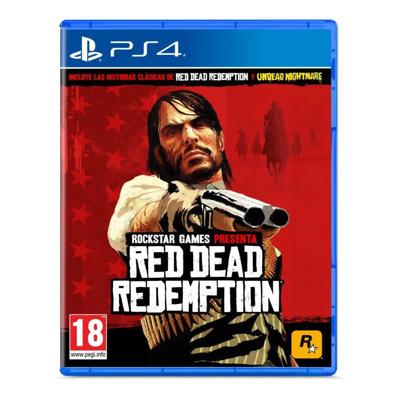 Juego para consola sony ps4 red dead redemption
