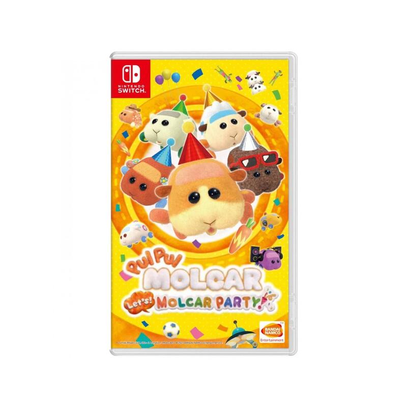 Juego pui pui molcar lets! molcar party! switch