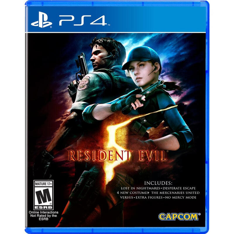 Juego resident evil 5 hd playstation 4