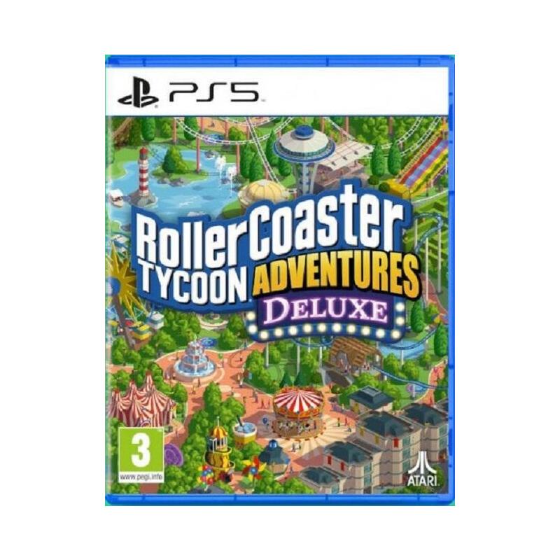 Juego rollercoaster tycoon adventures deluxe playstation 5