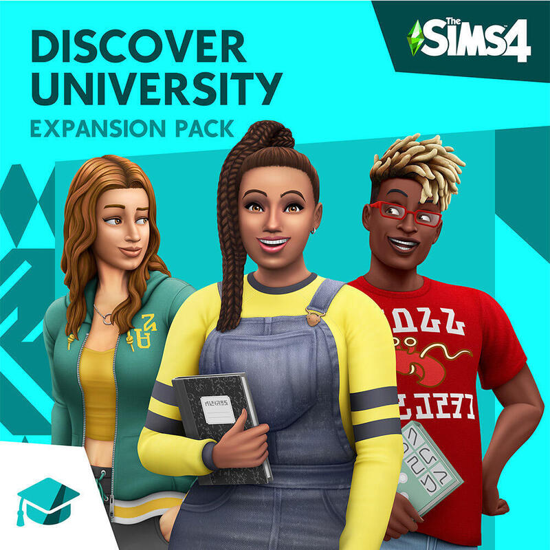 Juego sims 4 + dÍas de universidad (dlc) pc