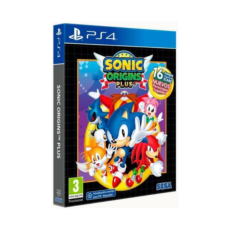 Juego sonic origins plus playstation 4