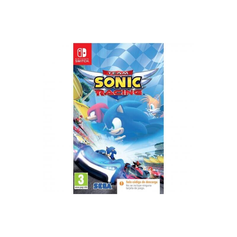 Juego team sonic racing (code in a box) switch