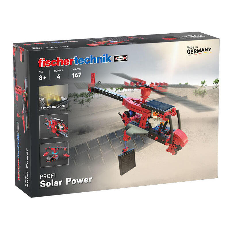 Kit de construcciÓn de energÍa solar fischertechnik profi a partir de 8 aÑos 559882