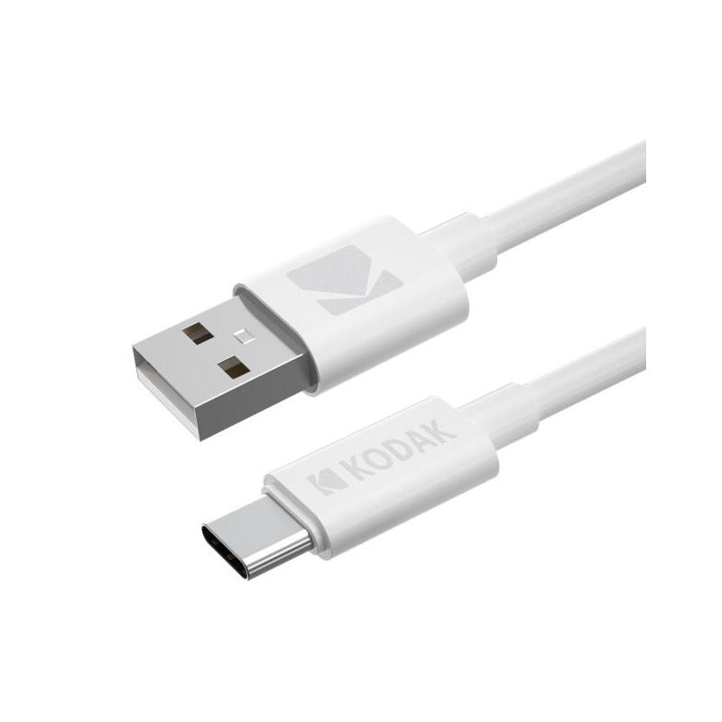 Kodak cable usb a tipo-c 1m caja blanco