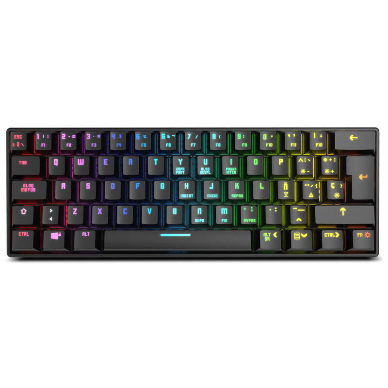 Krom teclado gaming kluster rgb mini keyboard