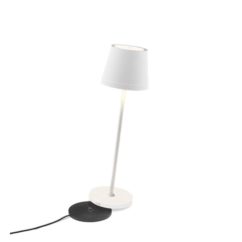 Lámpara de mesa led century lume plus blanco 2,2w 2700k dim. ip54