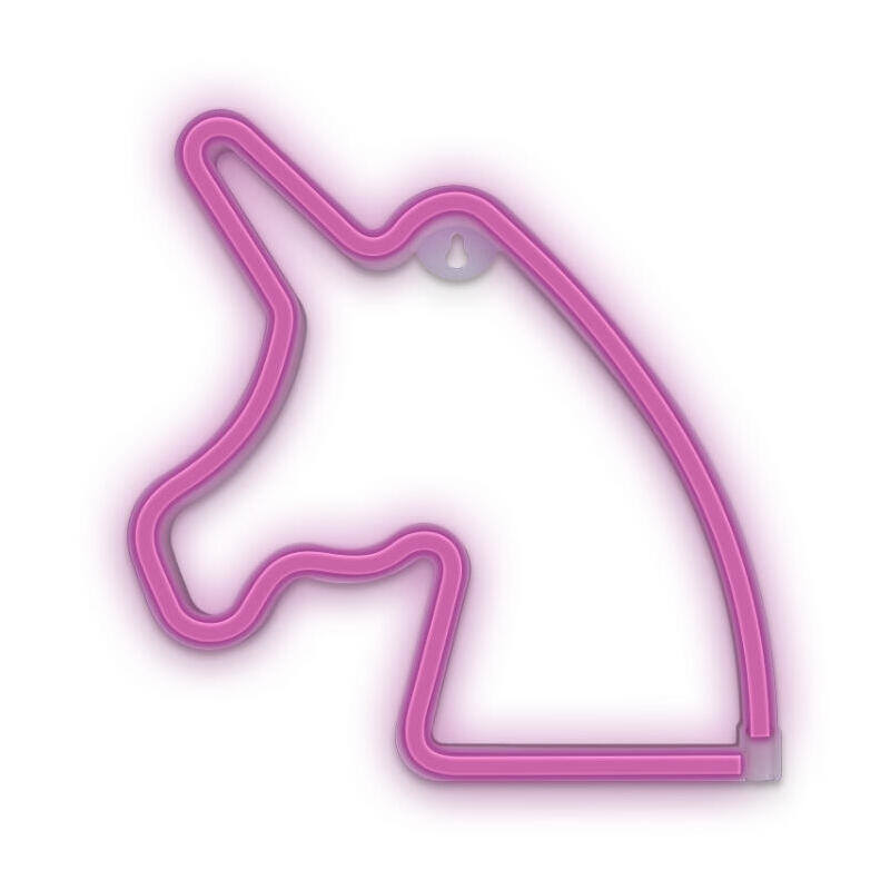 Lampara forever neon led unicorn pink