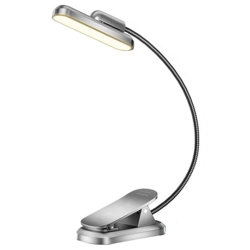 LÁmpara inalÁmbrica glocusent glcsnta2401 clip adaptable usb tipo-c 1000mah plata