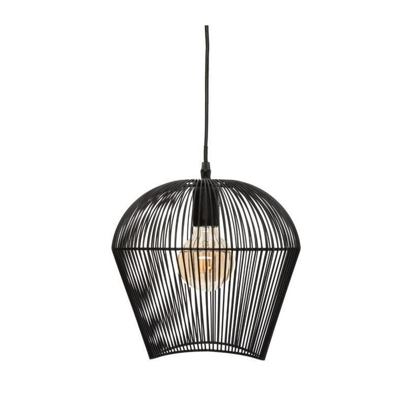 Lampara techo negro e27 col. ‘jena’ 26x25cm