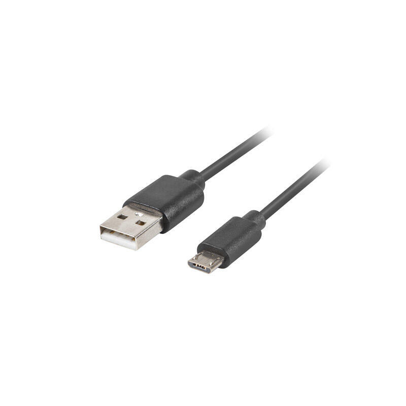 Lanberg cable quick charge 3.0, usb micro-b(m)-a(m) 3m black