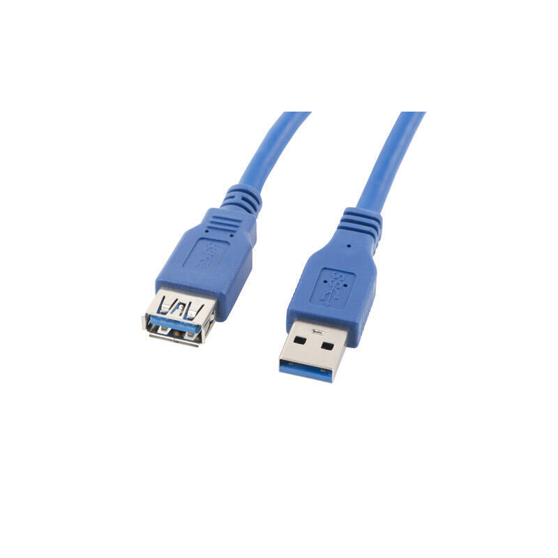 Lanberg extension cable usb 3.0 am-af 3m blue