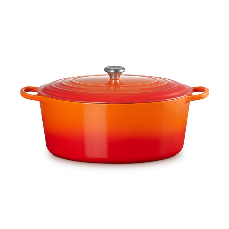 Le creuset signature roaster oval 40cm oven rojo (21178400902430)