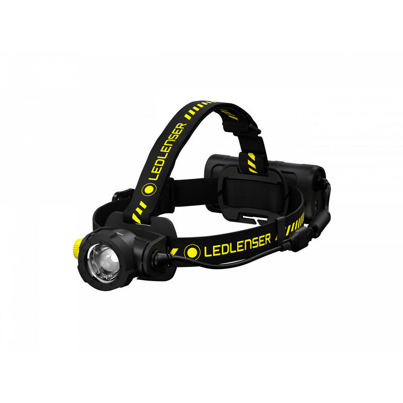 Led lenser h15r linterna frontal work negro amarillo 2500lm