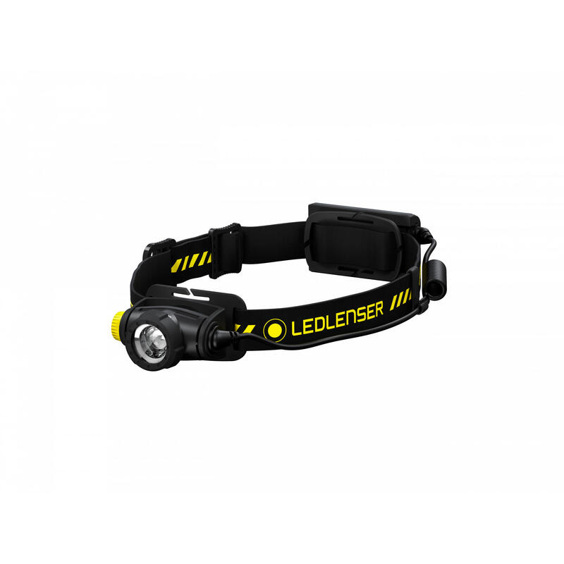Led lenser h5r work linterna frontal negro amarillo 500lm