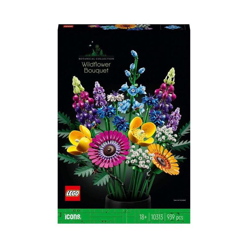 Lego 10313 icons ramo de flores silvestres